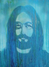 Bernth Uhno John Lennon in Blue